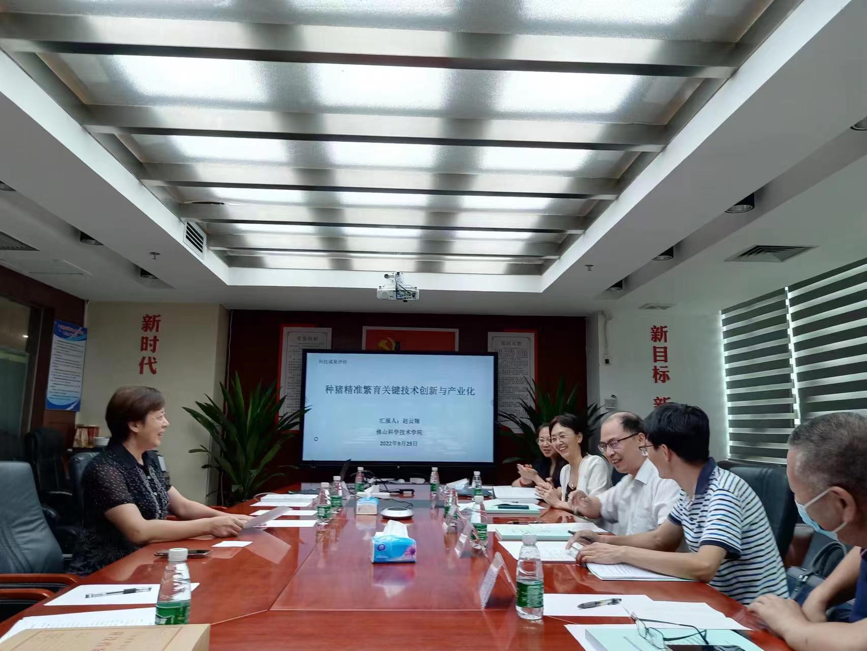 胡羚理事主持会议